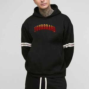 Haute qualité 420 GSM 100% coton épais blanc plaine poids lourd surdimensionné unisexe sweats à capuche Logo personnalisé grande taille hommes - Product Image 2