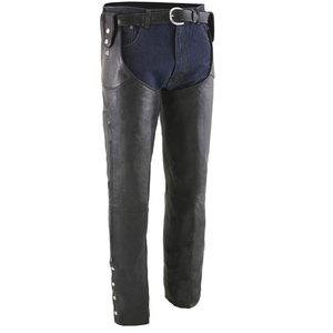 Servicio OEM Última ropa deportiva Nuevo estilo de cuero completo Bike Racing Chaps Precios al por mayor Pantalones de cuero de moda de la motocicleta - Product Image 4