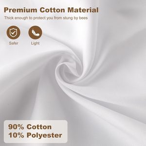 Traje Profesional de Apicultura, Traje Completo para Apicultor, Chaqueta de Apicultura con Guantes y Capucha Ventilada, Sombrero de Apicultor - Product Image 4