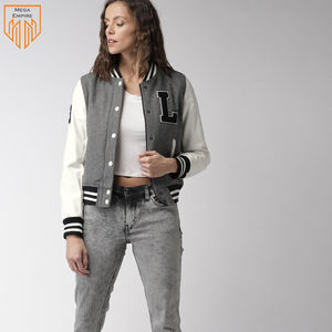 Chaqueta de Color gris sólido para mujer, chaqueta profesional de alta calidad, de MEGA EMPIRE, gran oferta - Product Image 5