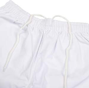 2025 personalizado OEM rojo trajes de Karate artes marciales uniformes hombres algodón Karate traje de peso medio pantalones elásticos - Product Image 3