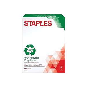 Staples Multipurpose Copy Paper Clean Finish Sheets 99% Paper Quality Office Printing Copy Paper Wholesale - Product Image 2