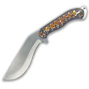 Best Price Ergonomic Werzalit Handle Stainless Steel Extra Sharpener Blade Multi Tool Outdoor Camping Knife Ok2019