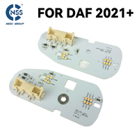 Kit de conversion de feux de coin LED pour camion DAF XF 2017-2021, modules DRL, ambre, feux de grille avant LED pour camion
