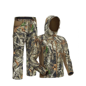 ชุดลายพรางสำหรับกิจกรรมล่าสัตว์มีความทนทานและผ้านุ่มเพื่อความสบาย - Product Image 6