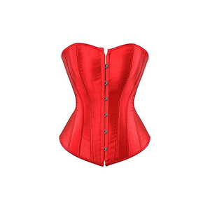 <b>Best</b> Unique Color Cotton Corset Top for Women Gothic Waist Cincher <b>Strapless</b> Neoprene Corset For Female Breathable Custom - Product Image 6
