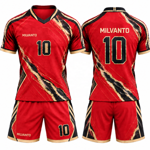 Conjunto de Uniforme de Fútbol Personalizado Azul Rey para Hombre, Camiseta y Pantalones Cortos, Jersey de Fútbol, Equipación Deportiva Sublimada, Uniforme de Alto Rendimiento - Product Image 2
