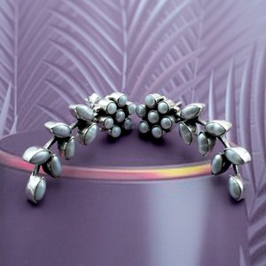 ต่างหูสตั๊ดไข่มุกธรรมชาติสีเงินแท้925ต่างหูพลอยธรรมชาติน้ำหนักเบาสำหรับเป็นของขวัญครบรอบ - Product Image 1