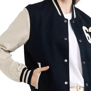 เสื้อแจ็กเก็ตแบบใหม่สำหรับผู้หญิงเสื้อแจ็กเก็ตแบบสตรีทคอถักทำจากผ้าพรีเมี่ยมสำหรับผู้หญิงเสื้อแจ็คเก็ต2025 - Product Image 4