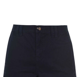 Pantalones cortos Cargo de material de algodón de verano para hombre, pantalones cortos Cargo de cintura elástica multibolsillo informales de diseño clásico para hombre - Product Image 4