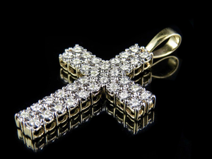 Luxury Moissanite Diamond <b>Cross</b> <b>Pendant</b> in S925 Sterling Silver for <b>Men</b> and Women Hip Hop Iced Out Religious Jewelry Gift - Product Image 4