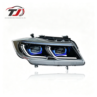 Pour BMW Série 3 E90 (2005-2012) – Kit de modification de phares avec nouveaux feux de jour à LED et clignotants séquentiels – 10 000 lumens