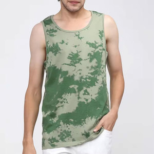 เสื้อกล้ามคอกลมผู้ชาย ผ้าถัก ระบายอากาศ ป้องกันรังสียูวี แห้งเร็ว ผลิตจากโพลีเอสเตอร์/คอตตอน ทรงพอดีตัว - Product Image 4