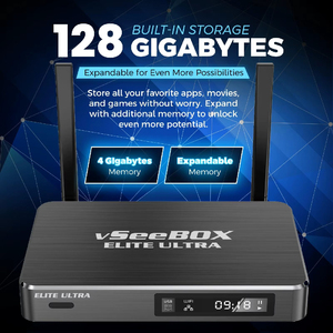 กล่องสมาร์ททีวี US VseeBox Elite Ultra 4GB 128GB Allwinner H618 Android 12 เครื่องเล่นมีเดีย สตรีมมิ่ง BT5.0 5G WiFi6 กล่องรับสัญญาณสมาร์ททีวี - Product Image 6