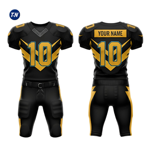 Ensemble short et maillot de football américain imprimé, anti-humidité, durable, en maille respirante, séchage rapide, motif 3D, grandes tailles - Product Image 3
