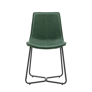 เก้าอี้รับประทานอาหารหนังบัฟฟาโลโครงโลหะ |   ที่นั่งร้านอาหารสไตล์อินดัสเทรียล ดีไซน์ทันสมัยแบบมินิมอล |   น้ำหนักเบา เป็นมิตรกับสิ่งแวดล้อม B2B - Product Image 4