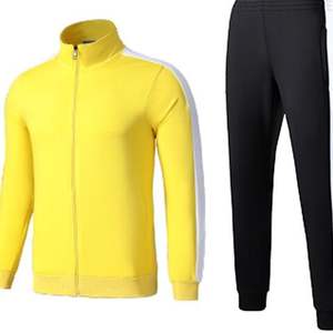 Survêtement de sport d'hiver décontracté de la meilleure qualité pour hommes, survêtement à capuche en molleton de coton avec motif imprimé solide, ensembles respirants - Product Image 4