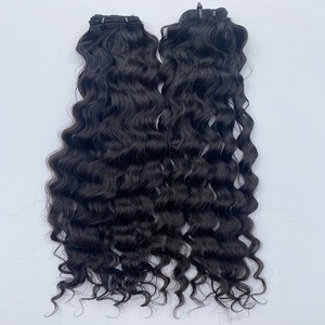 JAE Indian Remy Natural Wave Cuticle Aligned Raw Virgin Human Hair <b>Extensions</b> 100g Machine Double Weft Bundle - Product Image 2