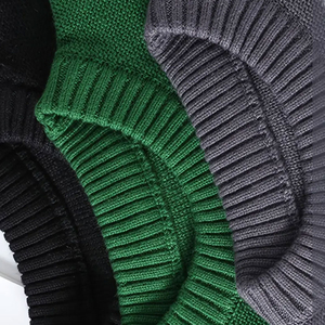 Suéter de Cachemira 100% para Hombre, Grosor Estándar, Tejido de Invierno, Suave y Transpirable con Logotipo Frontal - Product Image 4