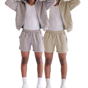 Survêtement d'été respirant pour hommes-Ensembles de sweats à capuche et de shorts pour hommes GYM et vêtements de sport - Product Image 3