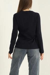 Sudadera de mujer Nuevo último logotipo personalizado sudor de mujer Llegada Sudadera de mujer en diferentes estilos - Product Image 4