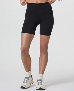 Leggings de yoga pour femmes de haute qualité, taille haute, uni, extensible dans les quatre sens, respirant, matière spandex/nylon, taille élastique, logo - Product Image 1