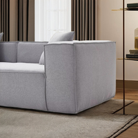 YY03 #   Canapé modulaire de luxe moderne à deux ou trois places, housse de canapé en tissu à compression sous vide, appartement, salon, hôtel