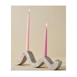 <b>marble</b> <b>candle</b> holder handcrafted with precision ideal for temples homes yoga corners holiday functions and wedding ceremonies - Product Image 3
