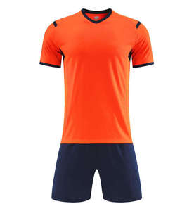 Uniforme de Fútbol para Hombre de Alta Calidad, Transpirable, de Secado Rápido, Personalizado, Conjunto de Camiseta y Pantalones Cortos para Entrenamiento de Fútbol, Ropa Deportiva - Product Image 5