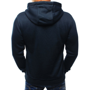 Sudaderas con capucha en blanco de alta calidad de talla grande al por mayor Sudadera con capucha de gimnasio y fitness con logotipo personalizado fabricantes Sudadera con capucha extragrande de tela polar para hombre - Product Image 3