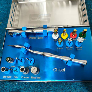 Kit de Expansión Ósea Dental, Instrumentos Quirúrgicos para Implantes, Acero Inoxidable, Herramientas Profesionales de Cirugía Oral, Accesorios para Taladro - Product Image 6