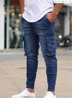 Dernier Design Jean Pantalon Homme 2023, Logo Personnalisé Vêtements Jean pour Homme, Jean Pantalon OEM