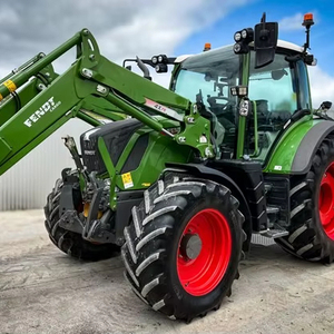Tractor Agrícola Premium Más Vendido, Tractor Fendt 4x4 con Tracción en las Cuatro Ruedas, Cargador de Servicio Pesado, Tractor de Ruedas con Bomba de 70 HP para Motor de Alto Rendimiento - Product Image 5