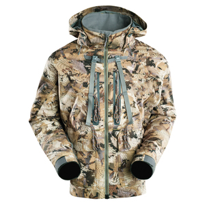 Veste de chasse pour homme de haute qualité, coupe-vent, imperméable, respirante, antibactérienne, évacuant l'humidité, softshell, vêtements personnalisés - Product Image 2
