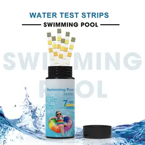 Hete Verkoop 7 Parameters Zwembad Test Strips Waterkwaliteit Testkits Fo Chloor Ph