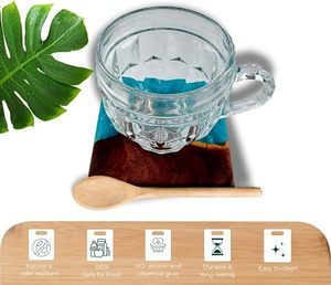 Durable and Stylish Jute Mat Pads High Quality Home Decor <b>Top</b> <b>Table</b> Protection Coaster Woven Design Wood <b>Epoxy</b> <b>Table</b> Mat Set - Product Image 3