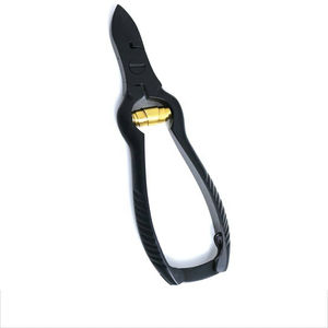 Easy Grip Stainless Steel <b>Thick</b> Toenail <b>Clippers</b> <b>for</b> Seniors Wide Jaw Opening Finger <b>Nails</b> Straight Blade <b>Nail</b> Cutter Care Tools - Product Image 1