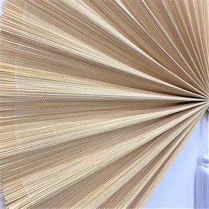 พัดลมไม้ไผ่ธรรมชาติงานแฮนด์เมดงานตกแต่งผนังศิลปะหัตถกรรมขนาดใหญ่ได้แรงบันดาลใจจากเวียดนามที่แขวนหัวเตียงพัดลมที่สร้างสรรค์ - Product Image 5