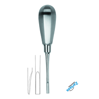 Élévateur de racine en acier inoxydable de haute qualité, droit, figure 2, largeur 4,0 mm, fabricant et exportateur d'instruments dentaires