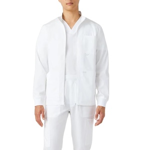 Nouveau modèle 2026 : Ensemble de blouses et pantalons de travail zippés pour hommes, tenue médicale pour infirmiers, ensemble de blouses et pantalons de jogging pour hôpital, veste d'infirmier - Product Image 1