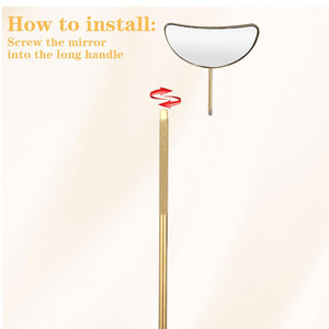 Espejo de Pestañas Portátil Personalizado, Ideal para Maquillaje de Salón y Viajes, Espejo de Pestañas Profesional Personalizado - Product Image 5