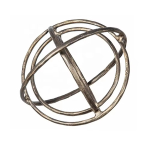 Escultura de aluminio de excelente calidad para productos decorativos de oficina a granel, diseño atractivo, pieza de exhibición de mesa - Product Image 2