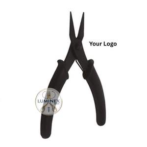 Pack économique pince à becs aiguilles en titane arc-en-ciel acier inoxydable avec logo personnalisé pour la fabrication de bijoux pince à becs aiguilles - Product Image 3