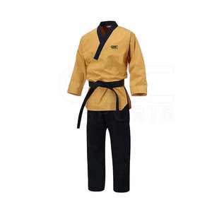 Uniforme de Taekwondo de haute qualité, fabriqué par des professionnels, 100% coton, durable, respirant, couleur et logo personnalisés - Best-seller des arts martiaux - Product Image 1