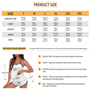 Vente en gros de vêtements de nuit d'été pour femmes Design de mode Ensemble de pyjamas pour la maison pour femmes personnalisées Tops et shorts à bretelles grande taille - Product Image 6
