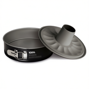 Molde para Donuts Antiadherente de Acero Inoxidable de 28 cm Happy Hour con Banda de Apertura, Negro Gris 05028 Guardini, Plato y Bandeja para Hornear - Product Image 2