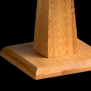 Base de Pastel Cuadrada de Mármol de Lujo con Base de Madera, Ecológica, Hecha a Mano, Moderna, de Piedra Blanca, para Postres, para Bodas y Fiestas - Product Image 5