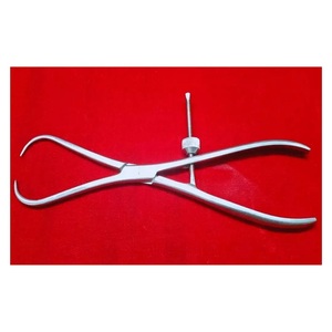 La mejor calidad de acero inoxidable Manual reutilizable Clase I ortopédico rótula hueso sujetando fórceps instrumentos CE aprobado - Product Image 2