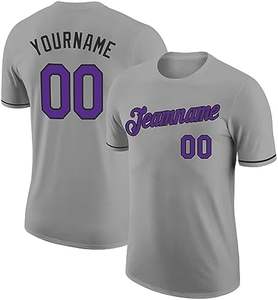 Personalizable personalizado béisbol Softball ropa deportiva nuevas camisetas transpirables nombre Número sublimación impresión para hombres mujeres - Product Image 1