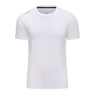 เสื้อยืดผู้ชายทรงปกติ ผ้าฝ้าย 100% ป้องกันขนร่วง พิมพ์โลโก้ตามสั่ง ขายส่ง รุ่น SI-MTS-029 - Product Image 1